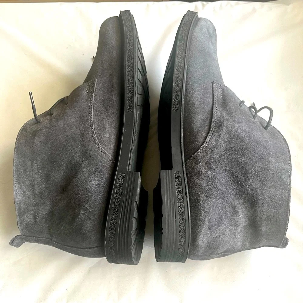 Men's Charcoal Chukka Boots